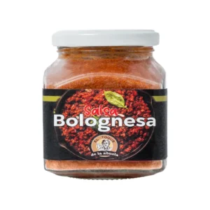 Salsa boloñesa receta el toque de la abuela 250g